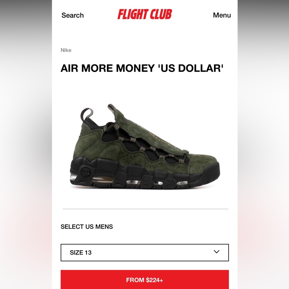 Men's Nike Air Money QS